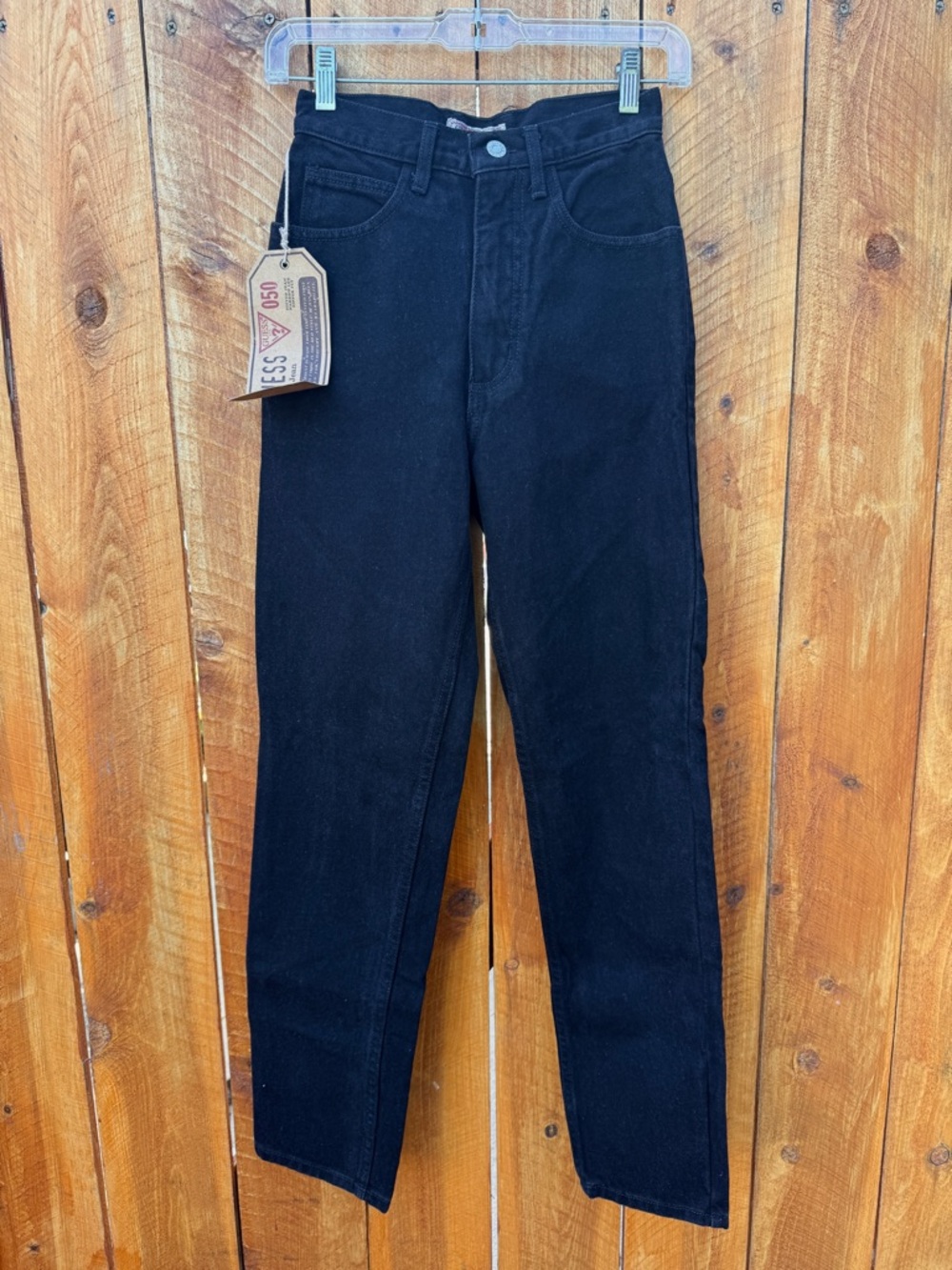 GUESS Style 39050-SH Women's High-Rise Black Denim Jeans - Size 27 NWT - Picture 6 of 8